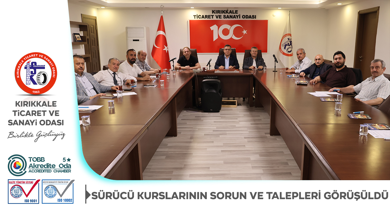 S�R�C� KURSLARI TEMS�LC�LER� ODAMIZDA B�R ARAYA GELD�