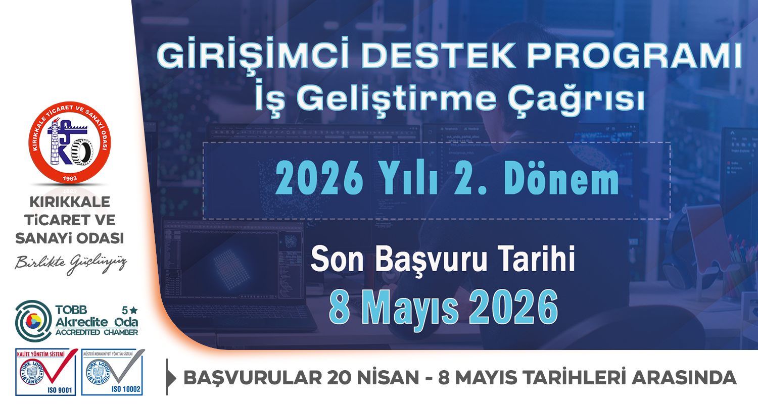 G�R���MC� DESTEK PROGRAMI �� GEL��T�RME �A�RISI 2026/2 BA�VURULARI BA�LADI